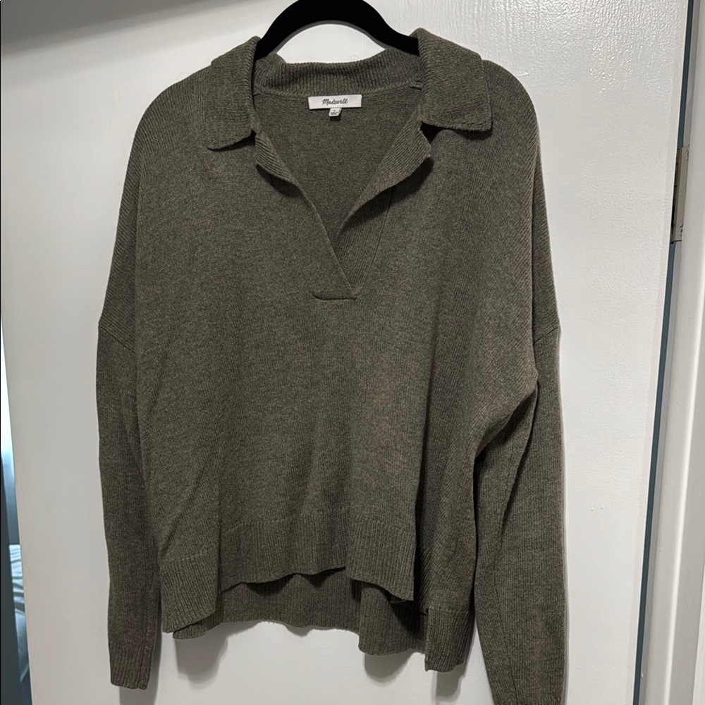 Madewell Collared Sweater